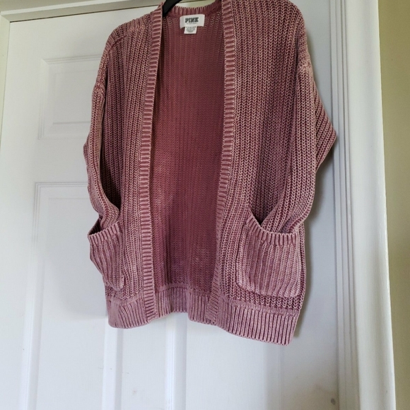 Victoria's Secret PINK Cardigan *RARE* XS Pink - Picture 2 of 5